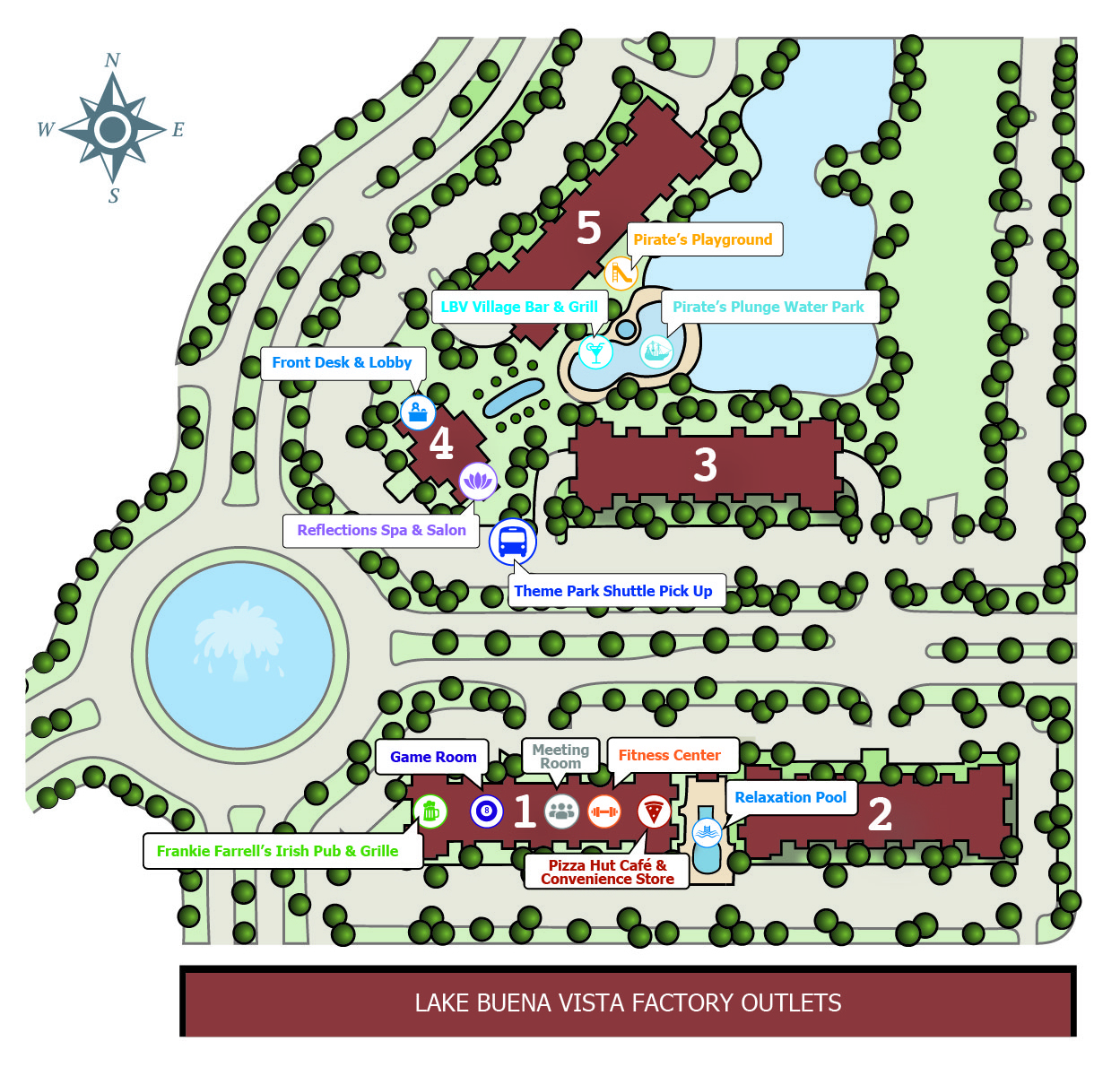 Lake Buena Vista Resort & Spa Resort Village Drive